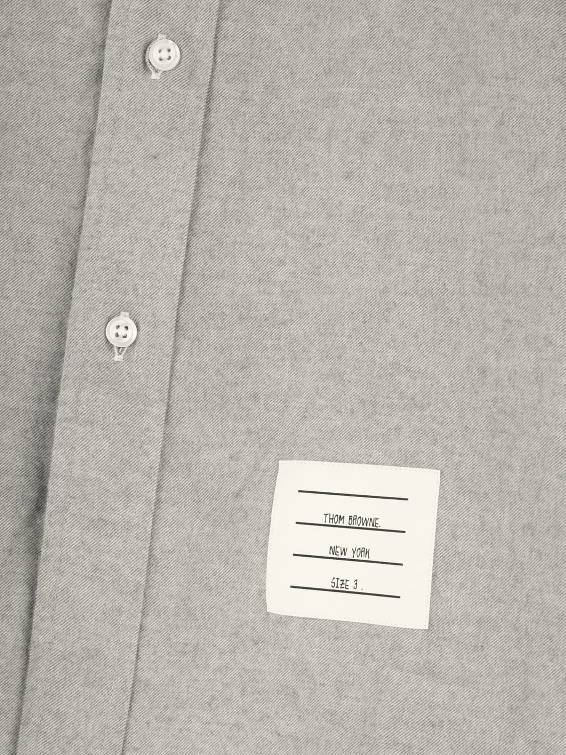 THOM BROWNE CHEMISE: Pull homme Thom Browne, Gris - Img 3