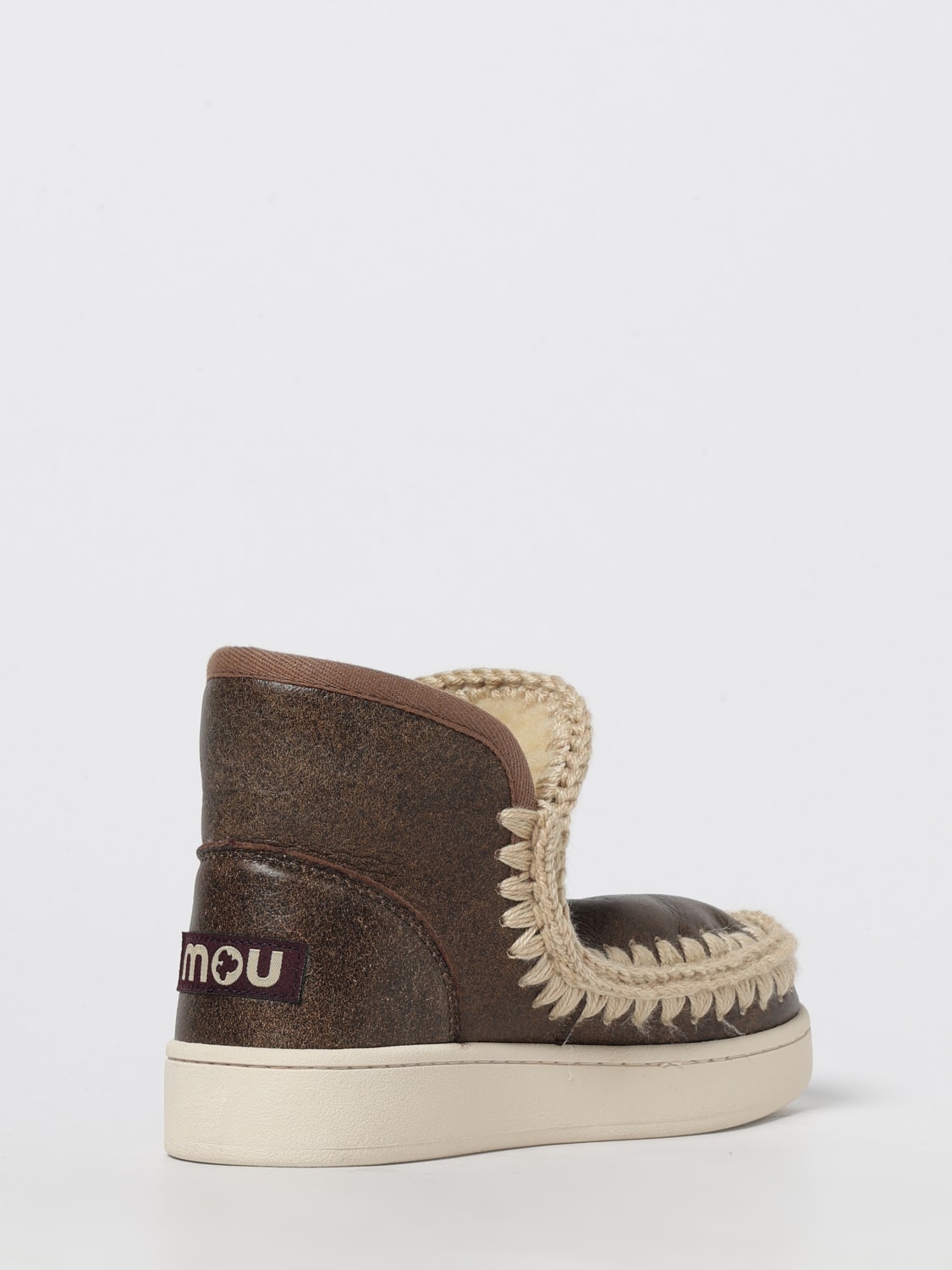 MOU BOOTS: Sneakers woman Mou, Brown - Img 3