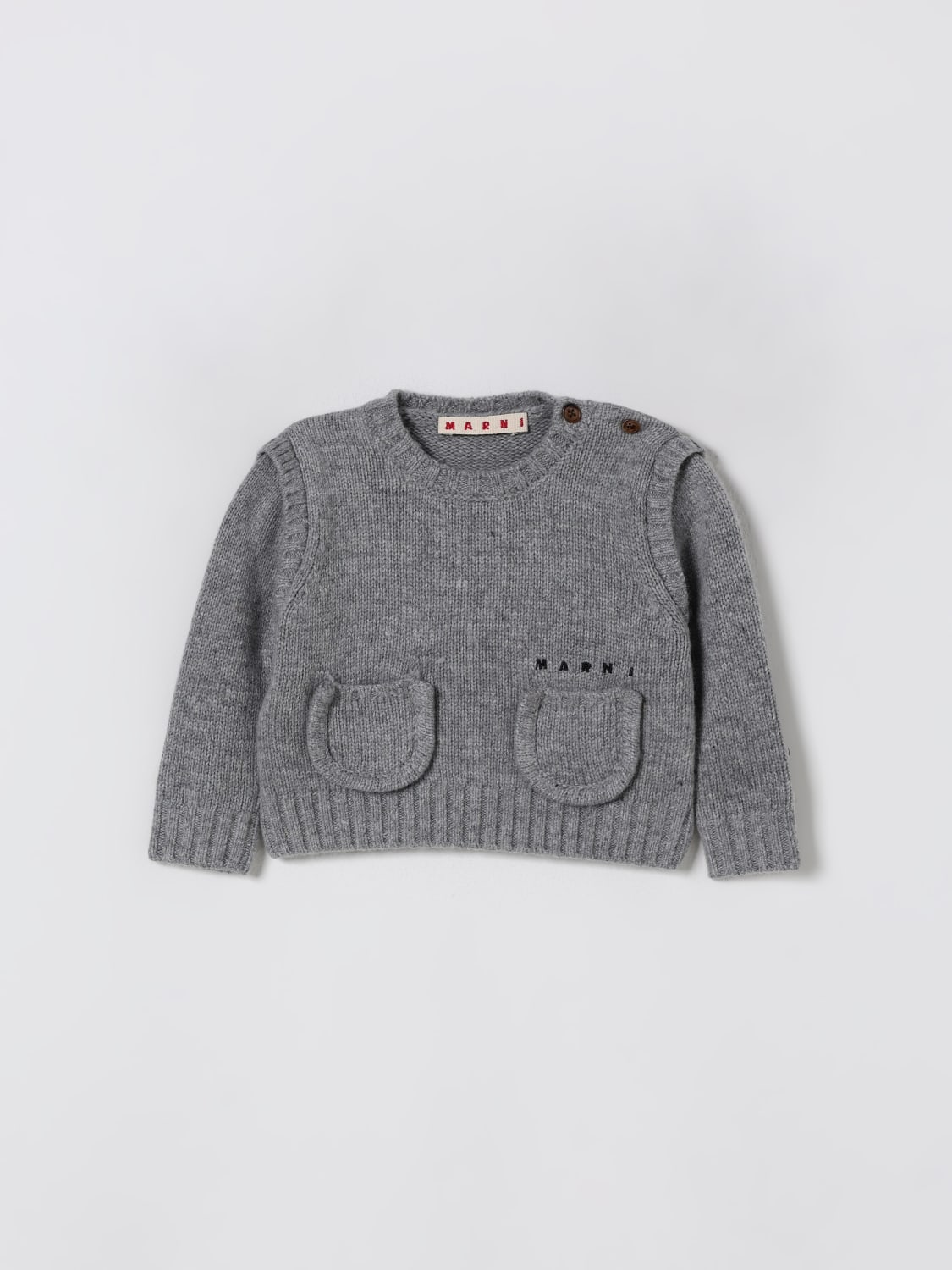 MARNI JERSEY: Jersey niños Marni, Gris - Img 1