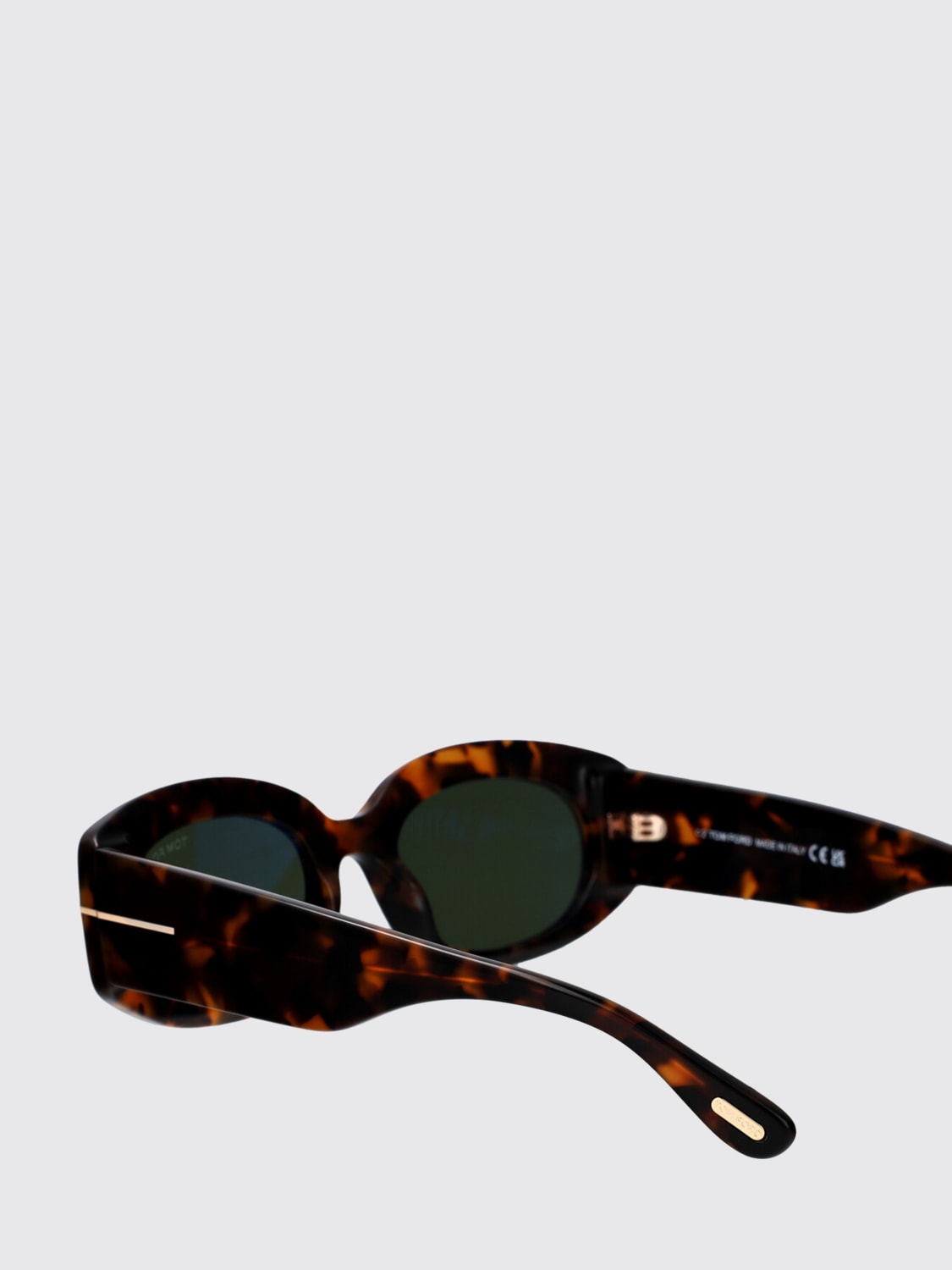 TOM FORD OCCHIALI DA SOLE: Occhiali da sole FT1187/S Cielle Tom Ford in acetato , Marrone - Img 3