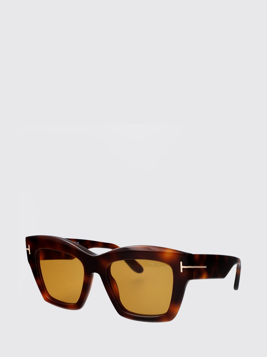 TOM FORD OCCHIALI DA SOLE: Occhiali da sole FT1191/S Luna Tom Ford in acetato , Marrone - Img 1