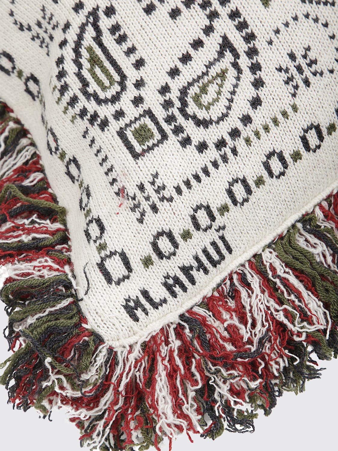 ALANUI CUSHIONS: Scarf men Alanui, Ivory - Img 3