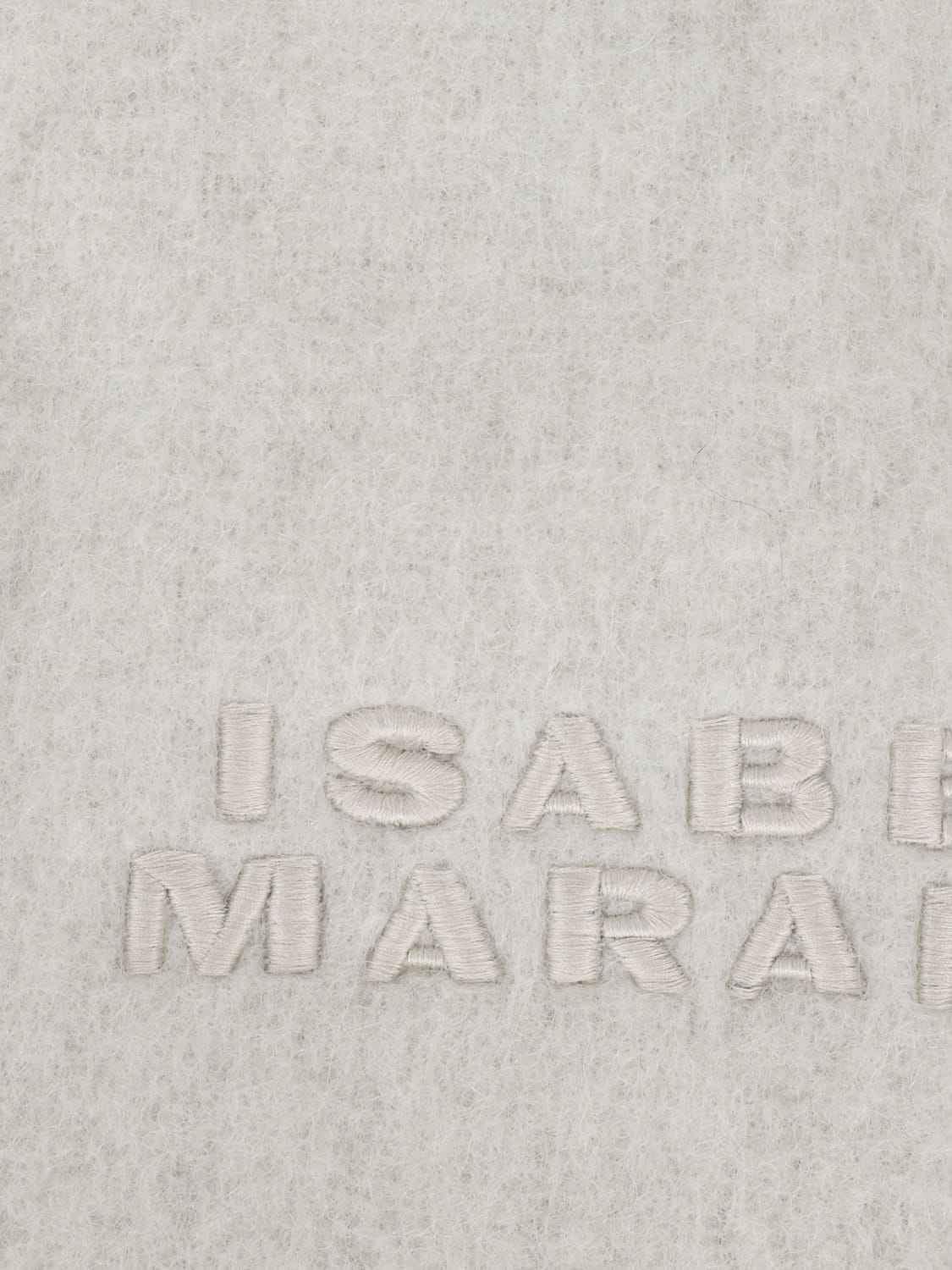 ISABEL MARANT SCARF: Scarf woman Isabel Marant, Ecru - Img 2