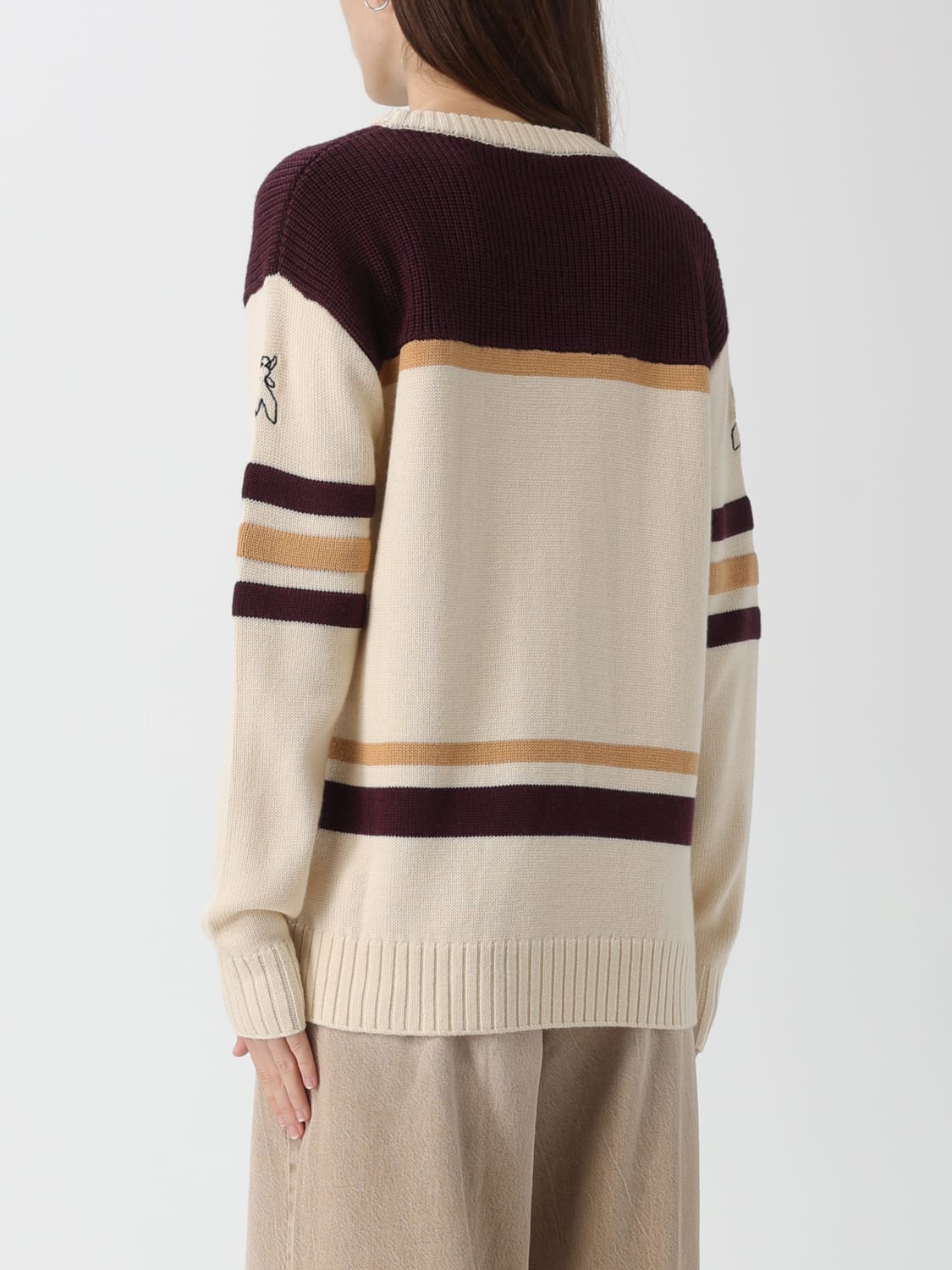 PATRIZIA PEPE SWEATER: Sweater woman Patrizia Pepe, White - Img 2