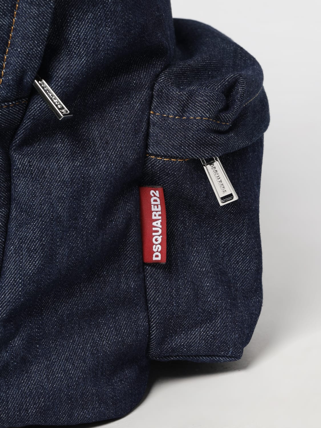 DSQUARED2 DUFFEL BAG: Bag kids Dsquared2, Denim - Img 3