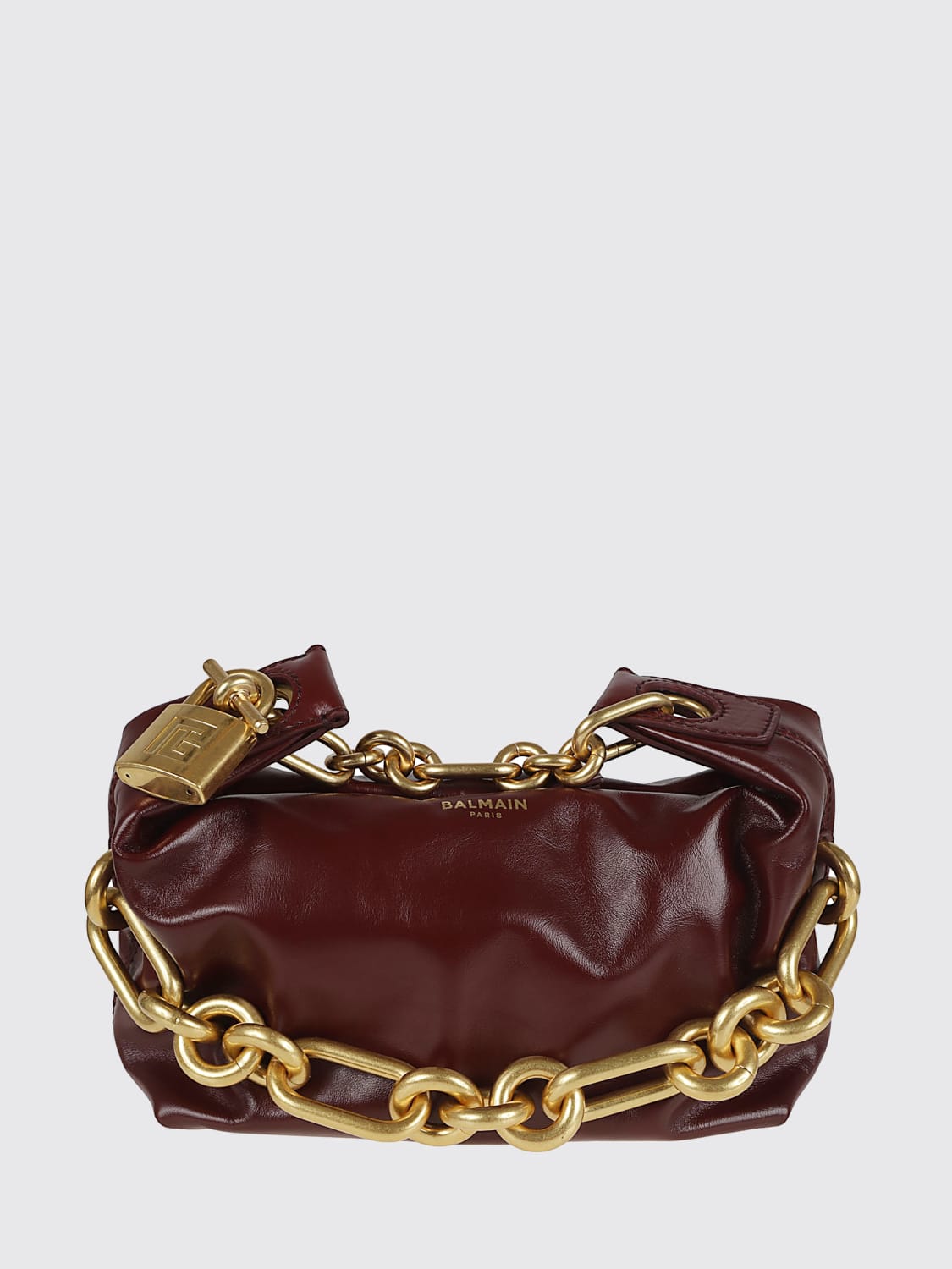 BALMAIN MINITASCHE: Schultertasche damen Balmain, Violett - Img 1