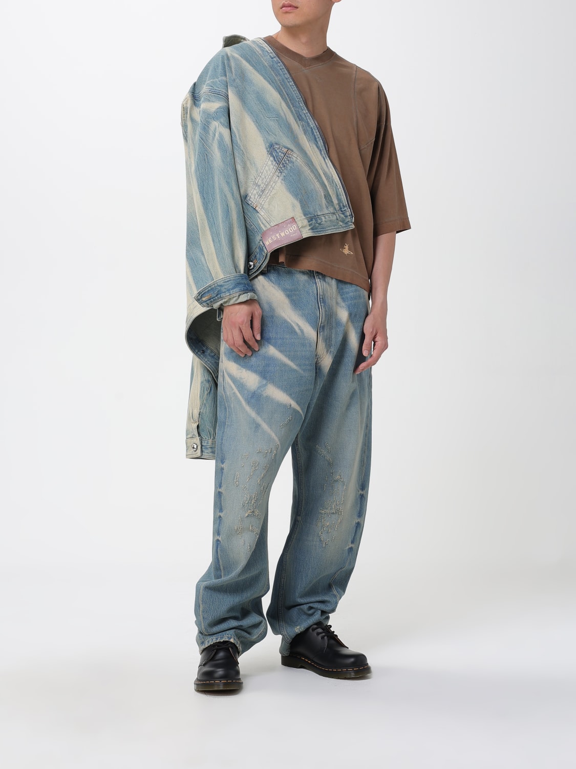 VIVIENNE WESTWOOD JACKET: Blazer men Vivienne Westwood, Blue - Img 2