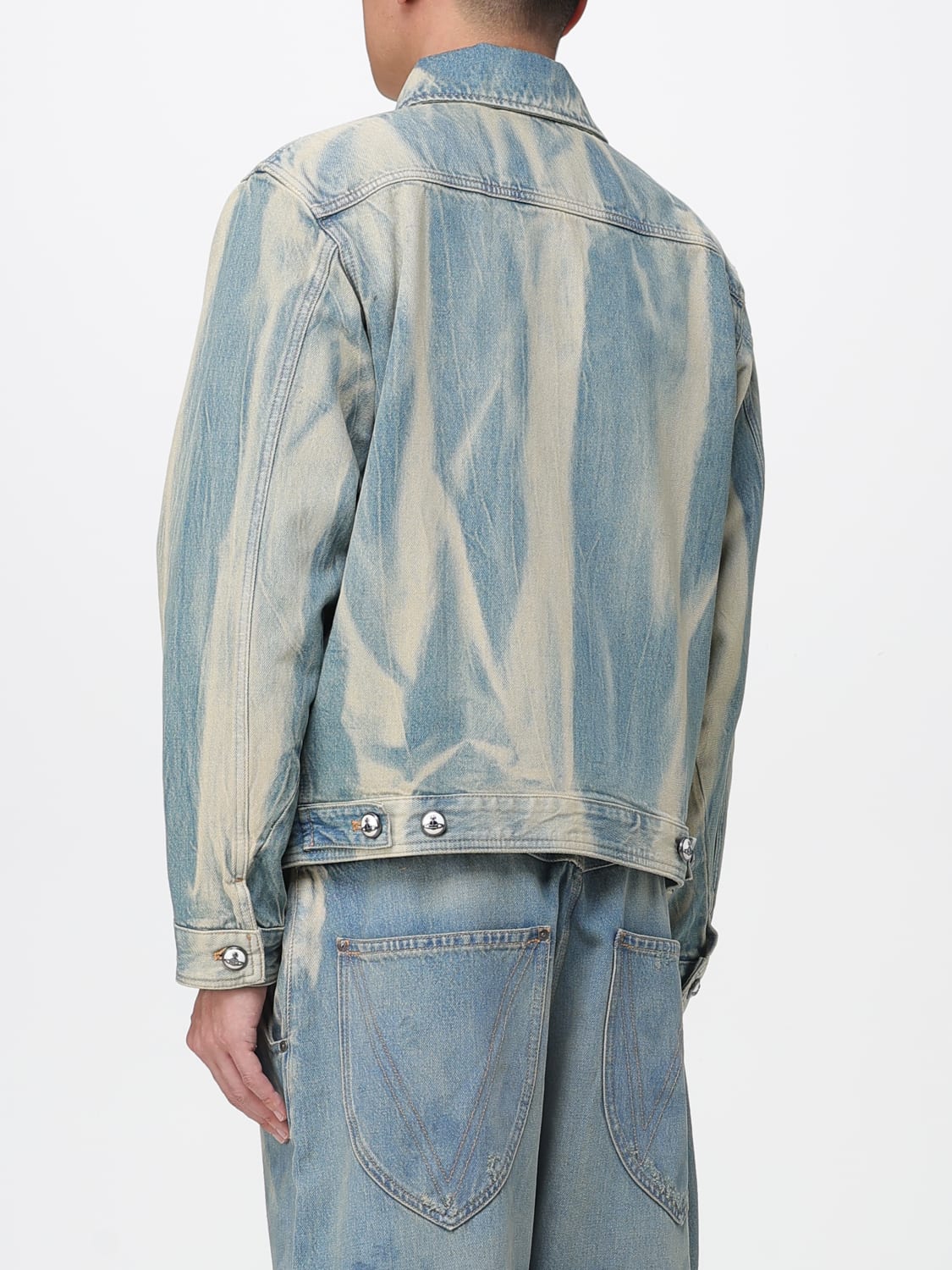 VIVIENNE WESTWOOD JACKET: Blazer men Vivienne Westwood, Blue - Img 3