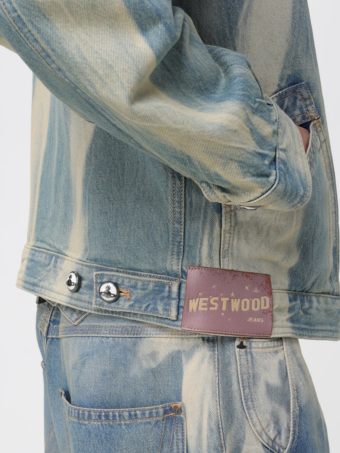 VIVIENNE WESTWOOD JACKET: Blazer men Vivienne Westwood, Blue - Img 5