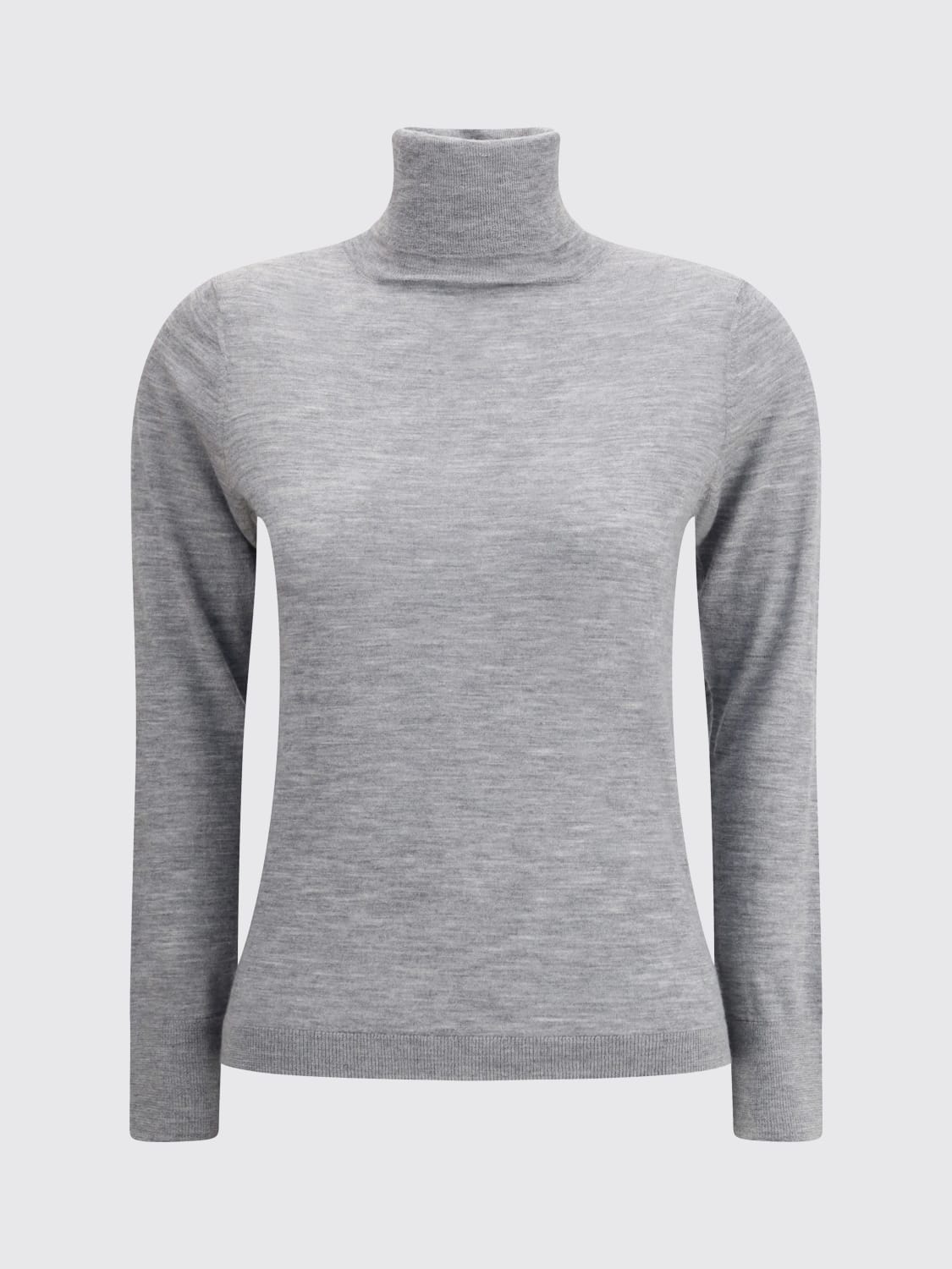 ALLUDE MAGLIA: Maglia a dolcevita in cashmere Allude, Grigio - Img 1