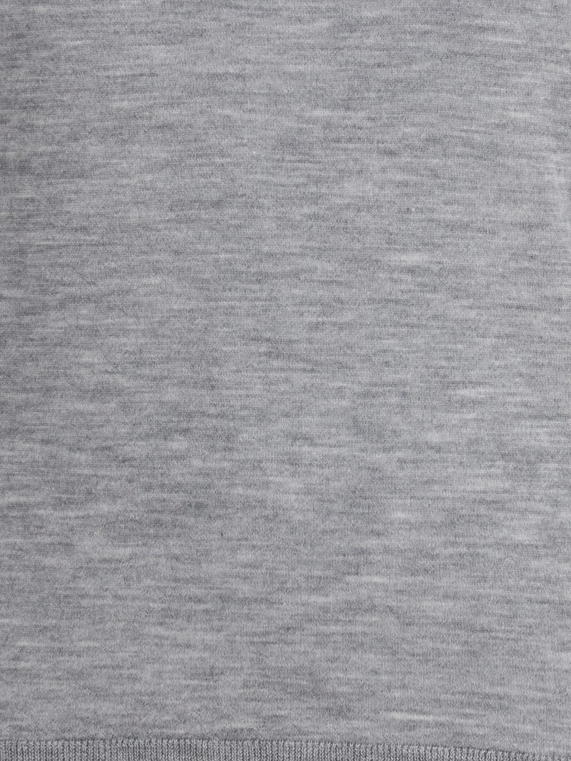 ALLUDE MAGLIA: Maglia a dolcevita in cashmere Allude, Grigio - Img 3
