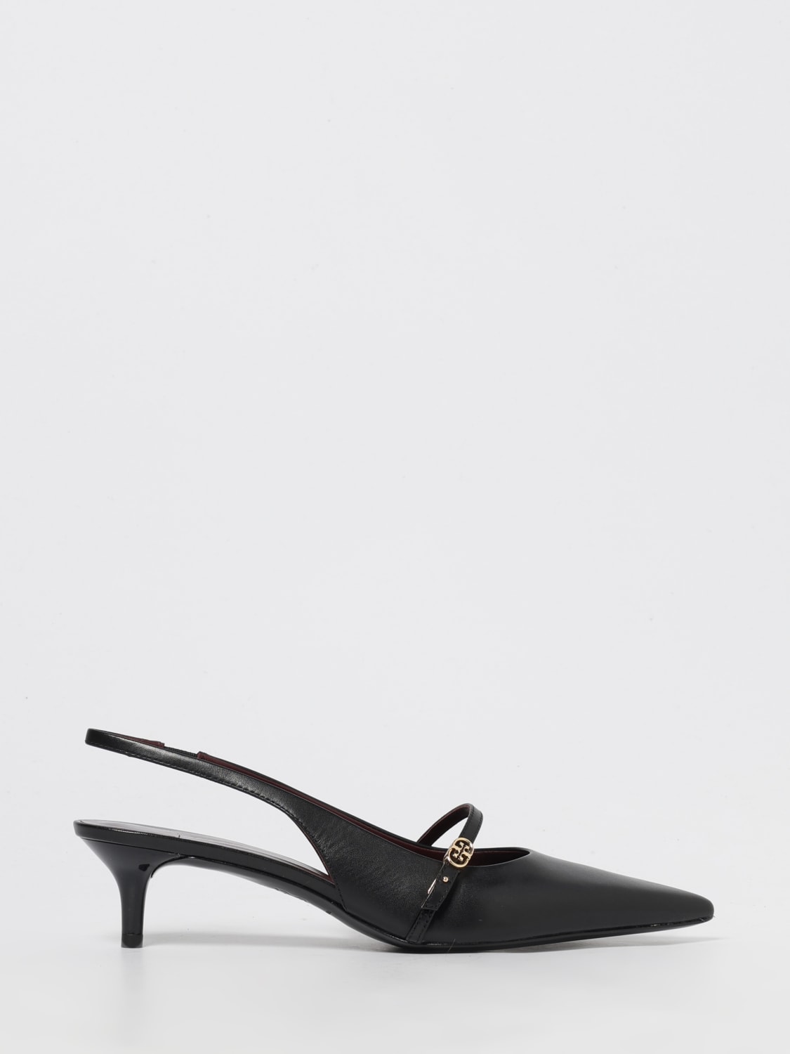 TORY BURCH DÉCOLLETÉ: Slingback Tory Burch in pelle , Nero - Img 1
