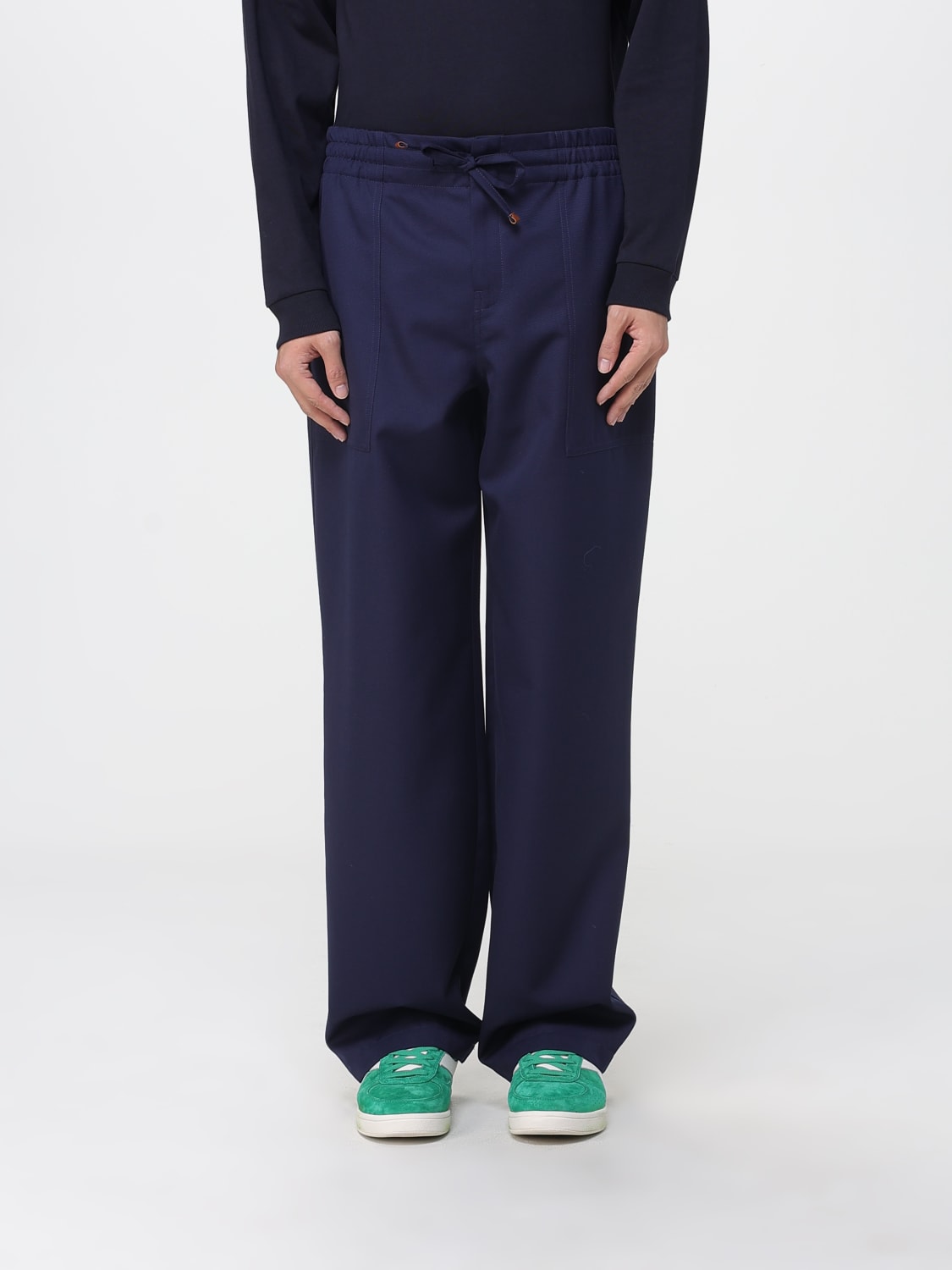 DRÔLE DE MONSIEUR PANTS: Pants men Drôle De Monsieur, Blue - Img 1