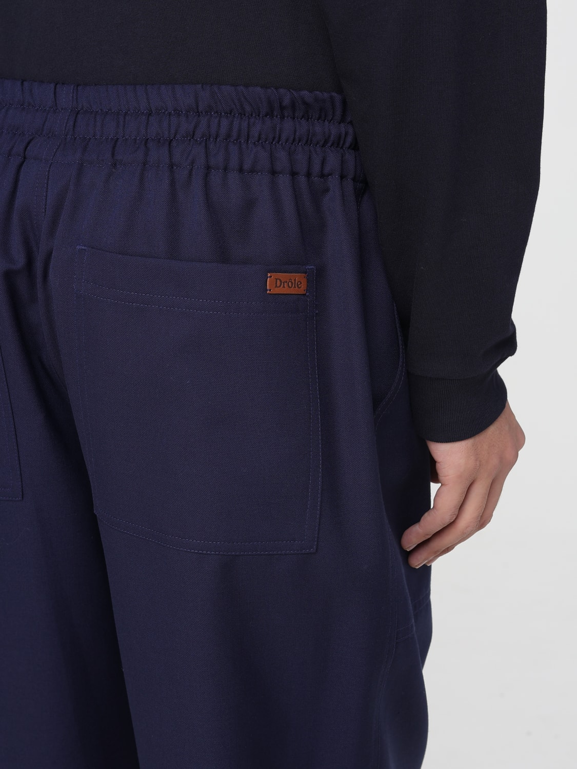 DRÔLE DE MONSIEUR PANTS: Pants men Drôle De Monsieur, Blue - Img 3