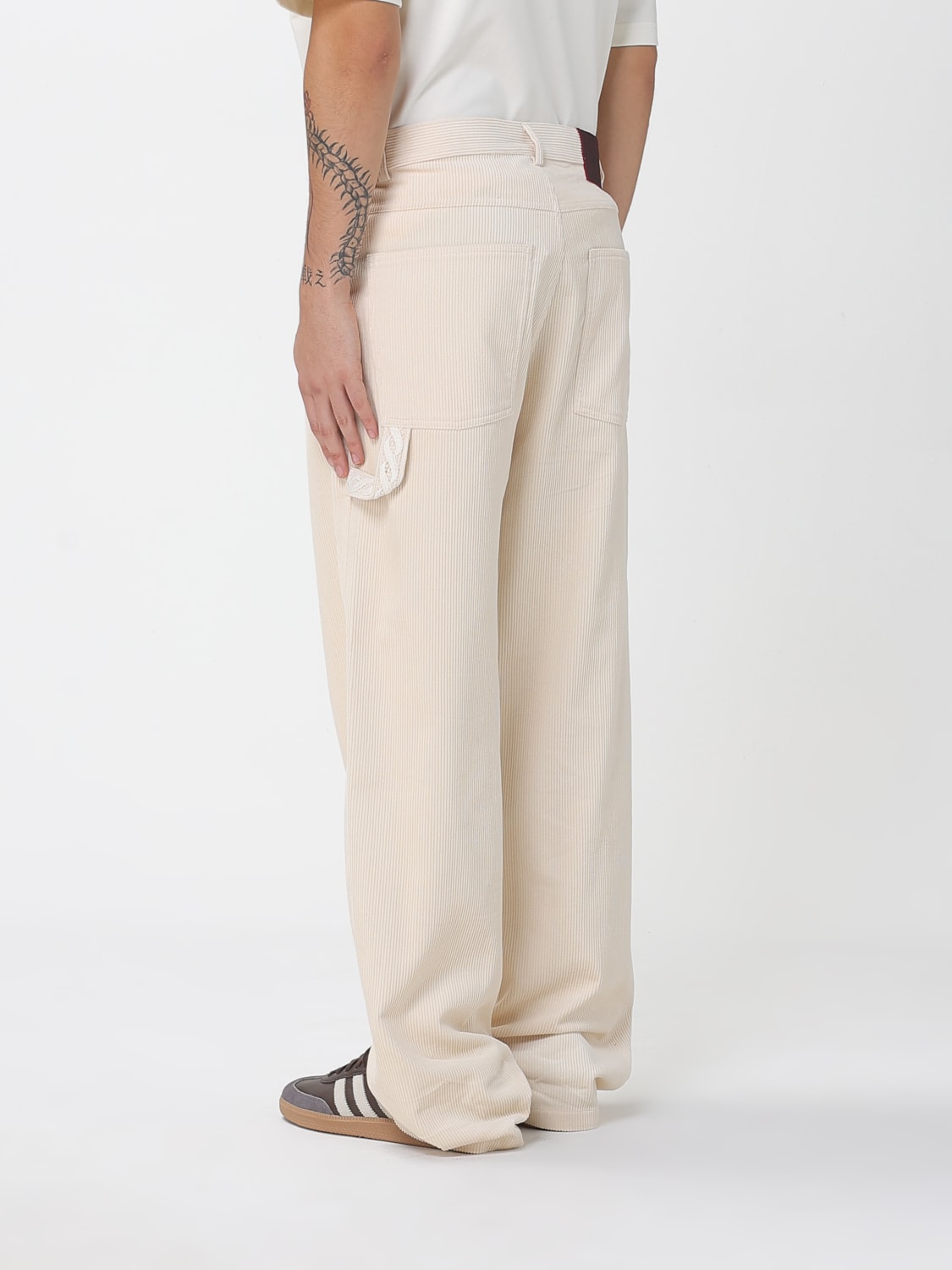 DRÔLE DE MONSIEUR PANTS: Pants men Drôle De Monsieur, Beige - Img 2