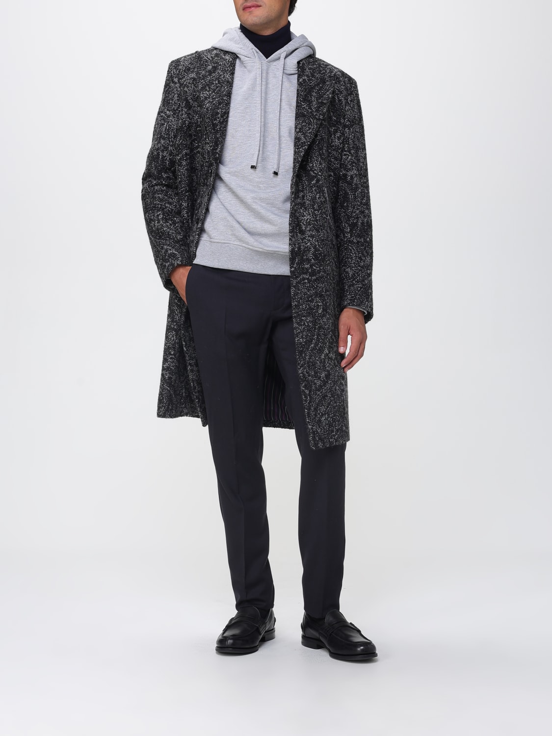 ETRO SWEATSHIRT: Sweater men Etro, Grey - Img 2