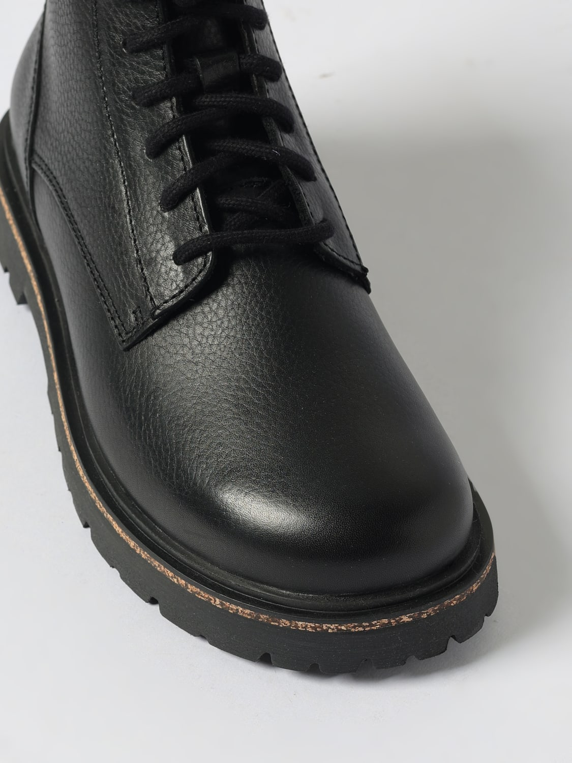 BIRKENSTOCK BOOTS: Flat ankle boot woman Birkenstock, Black - Img 4