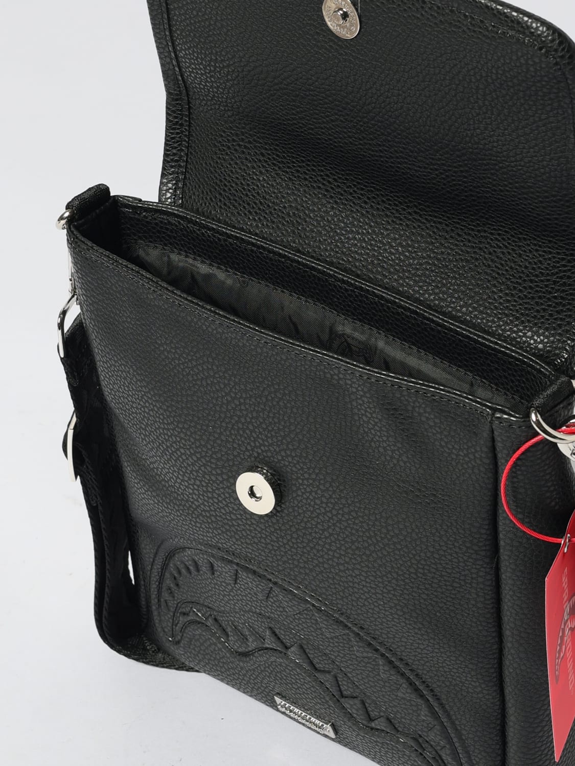 SPRAYGROUND SHOULDER BAG: Bag men Sprayground, Black - Img 3