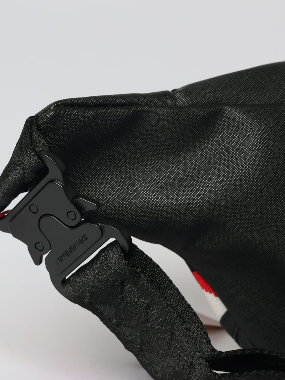 SPRAYGROUND BELT BAG: Belt bag men Sprayground, Black - Img 3