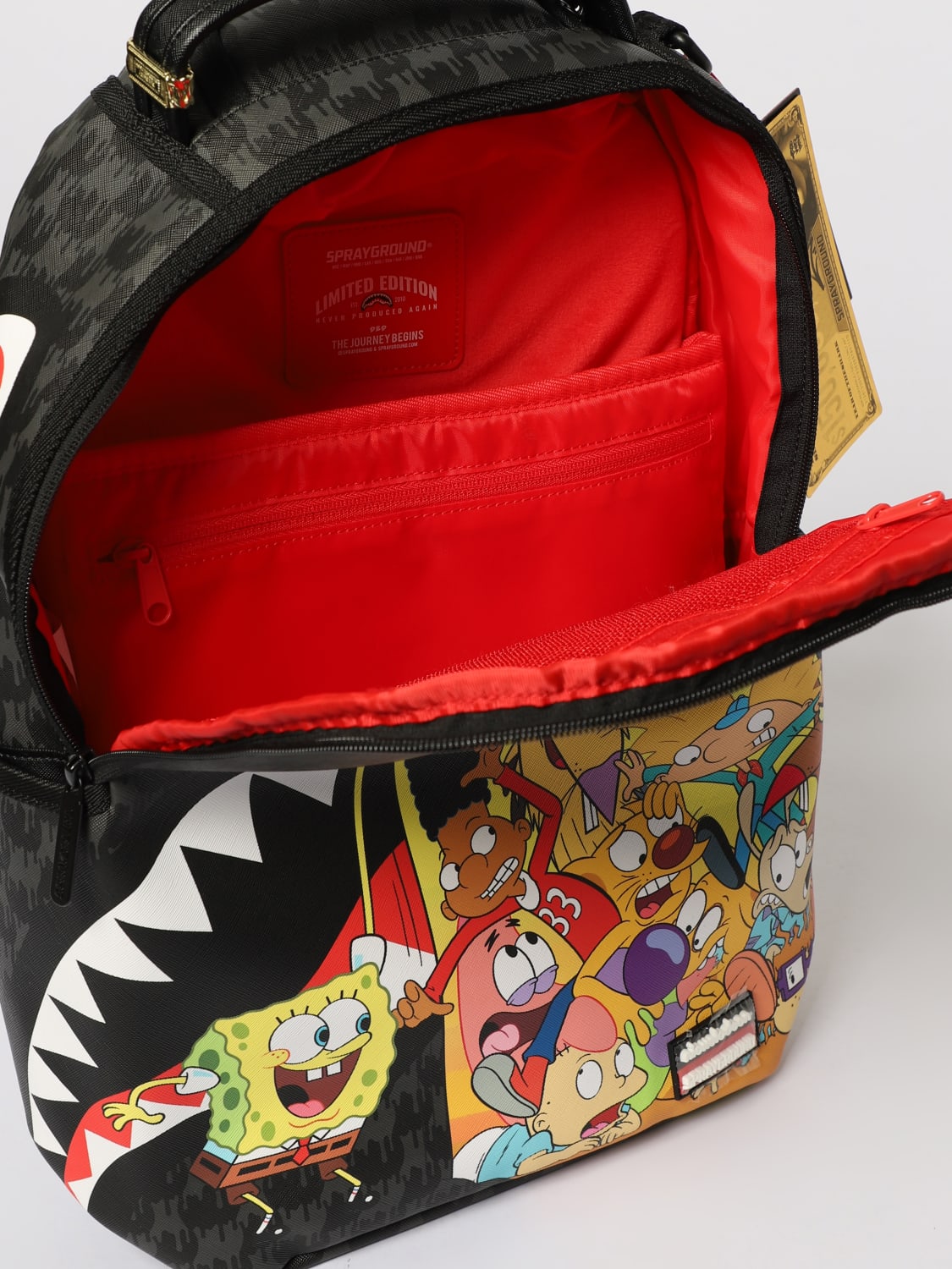 SPRAYGROUND BACKPACK: Backpack men Sprayground, Multicolor - Img 4