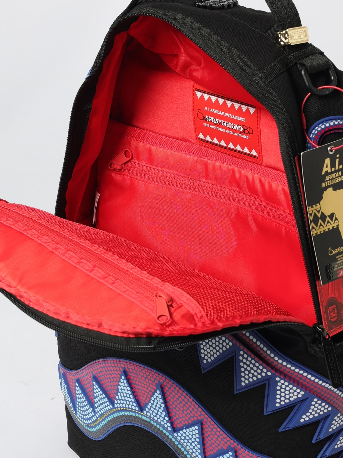 SPRAYGROUND BACKPACK: Bag men Sprayground, Black - Img 4