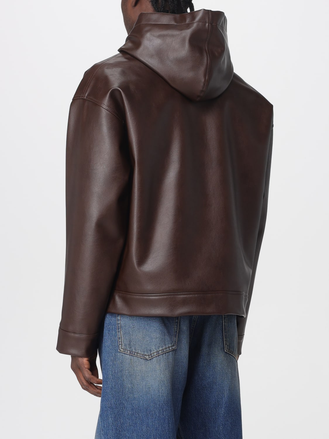 MSGM JACKET: Jacket men MSGM, Brown - Img 3