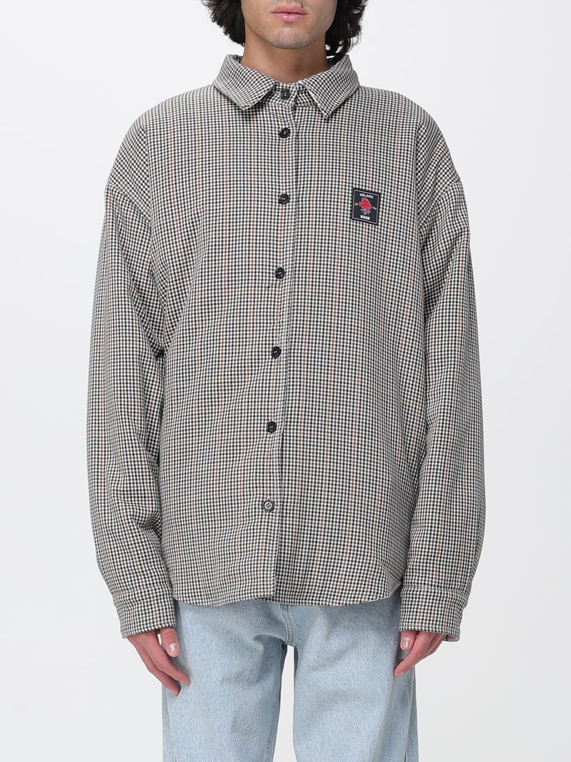 MSGM VESTE: Veste homme MSGM, Ivoir - Img 1