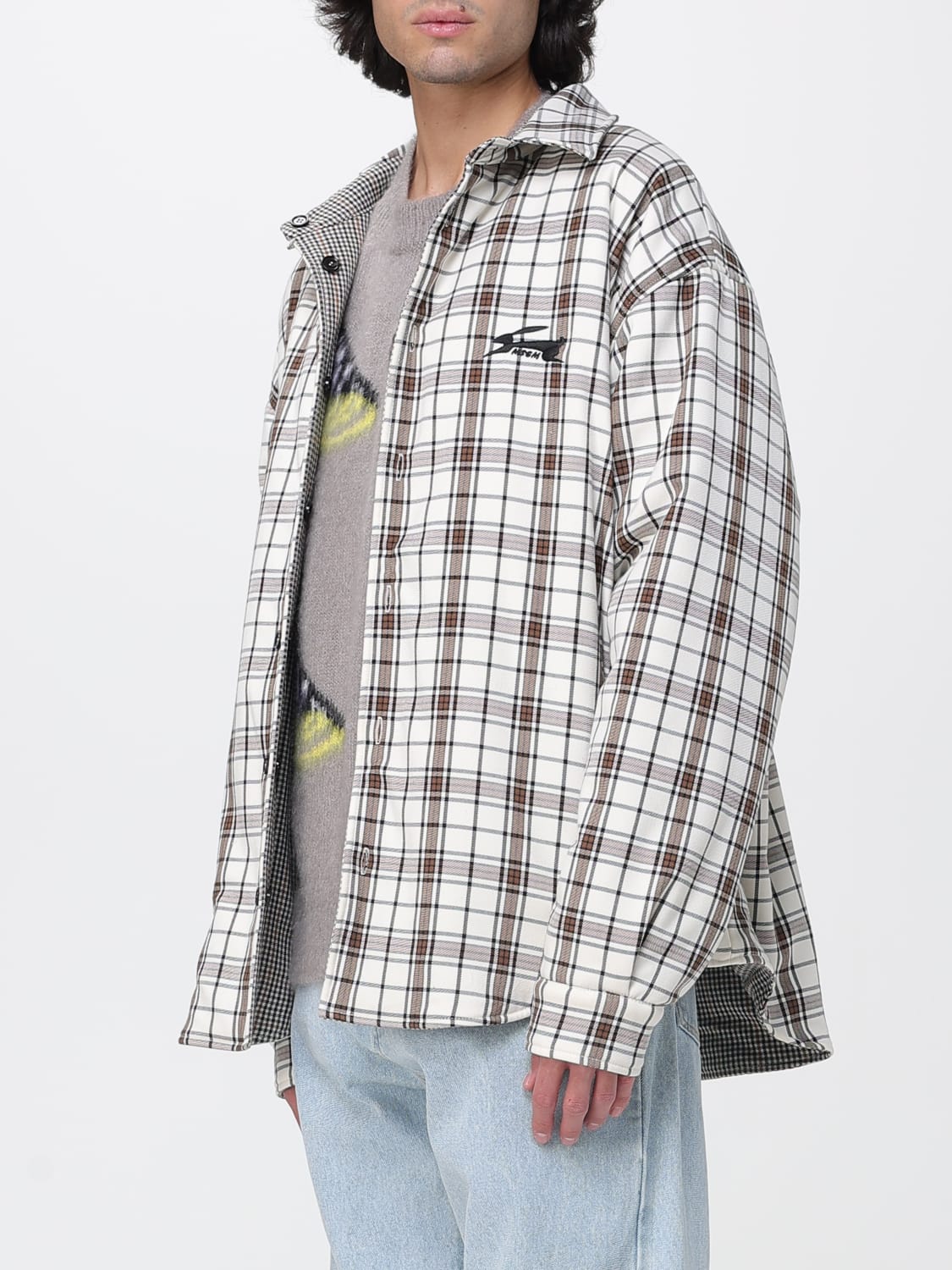 MSGM VESTE: Veste homme MSGM, Ivoir - Img 4