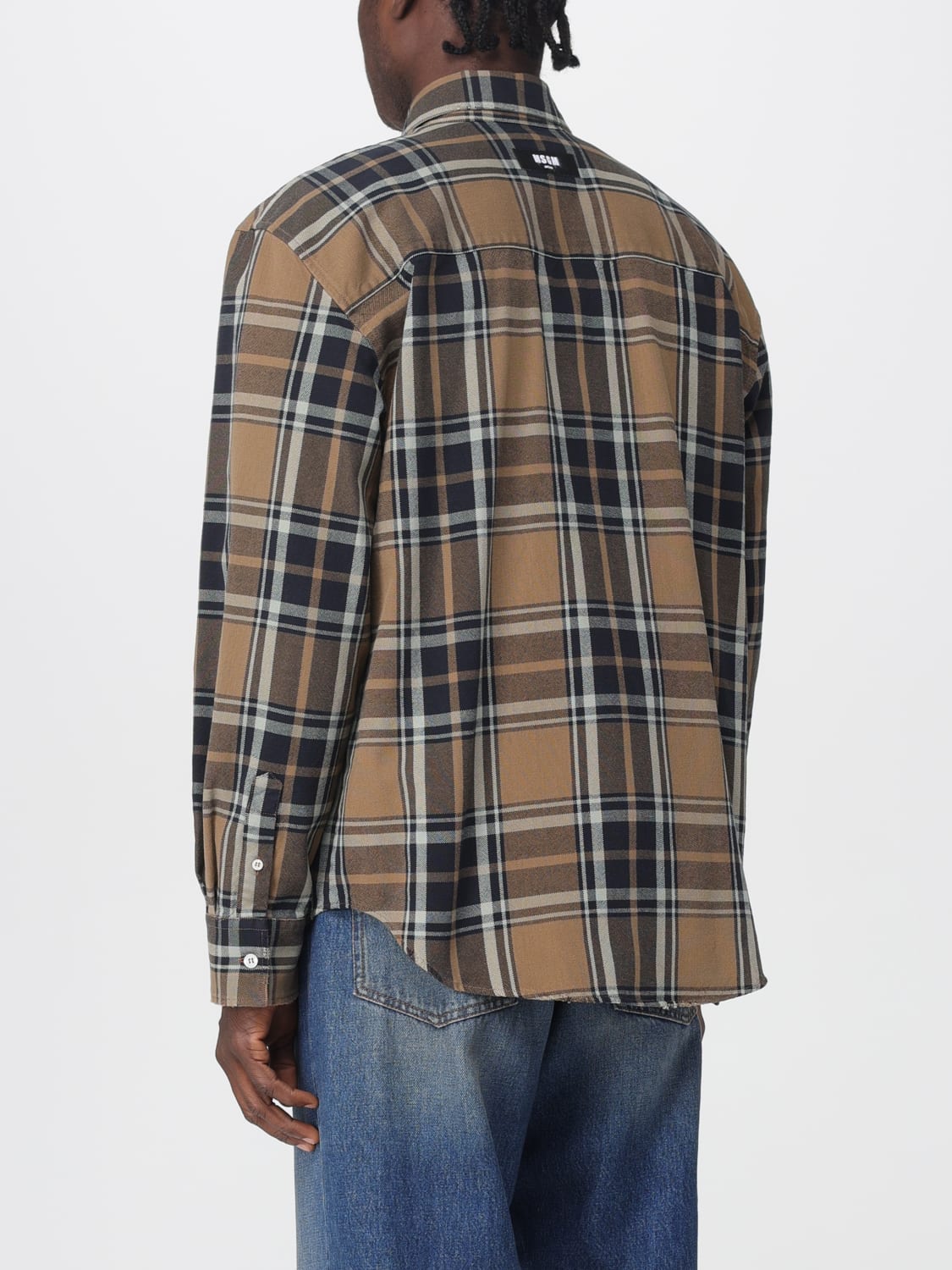 MSGM SHIRT: T-shirt men MSGM, Beige - Img 3