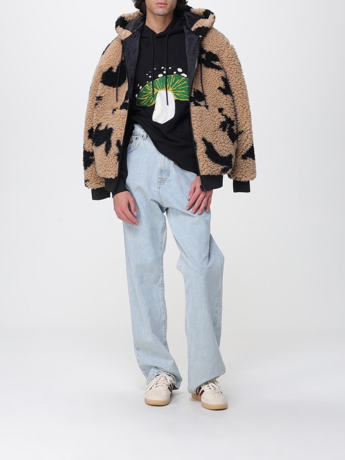 MSGM SWEATSHIRT: Pull homme MSGM, Noir - Img 2