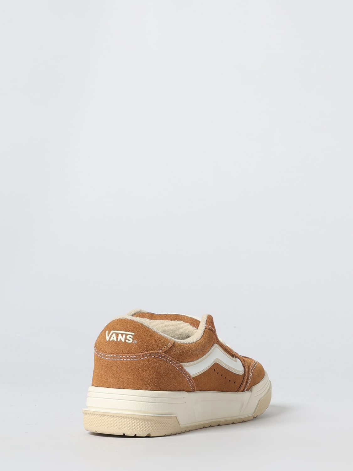 VANS SNEAKERS: Sneakers Hylane Vans in camoscio , Marrone - Img 3