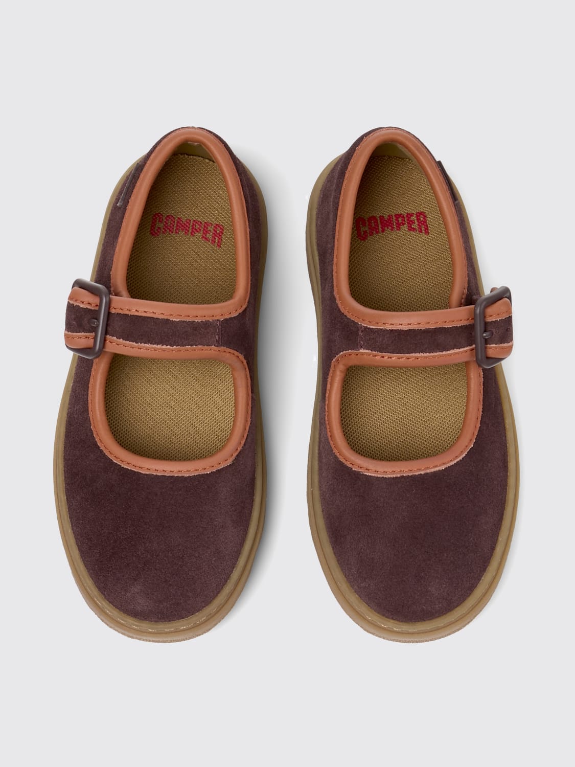 CAMPER SHOES: Shoes kids Camper, Burgundy - Img 4