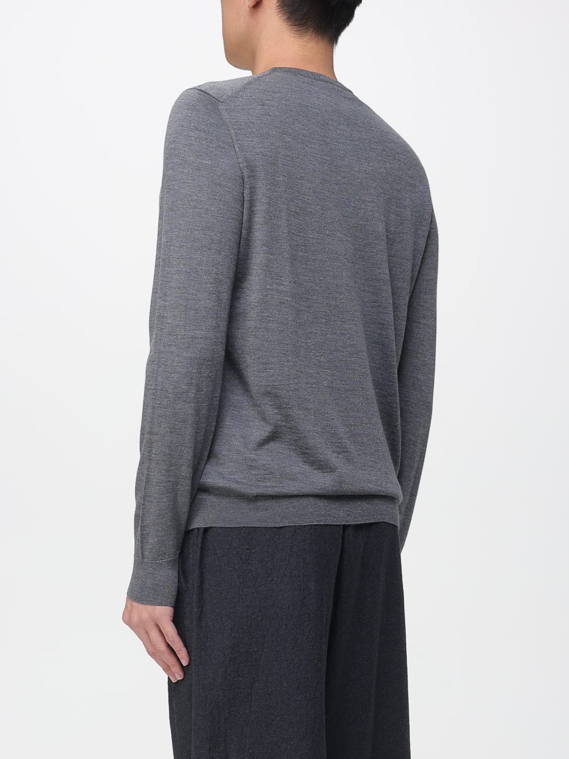 DRUMOHR MAGLIA: Maglia a girocollo basic Drumohr, Grigio - Img 2