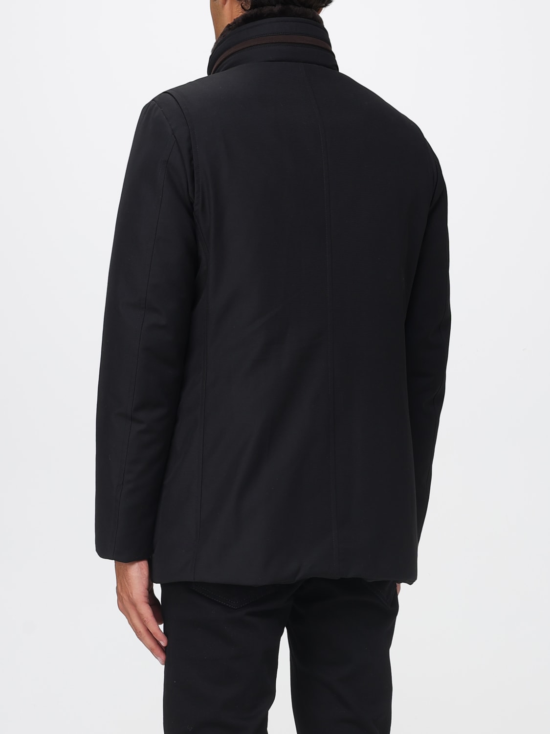 MOORER COAT: Jacket men Moorer, Black - Img 2