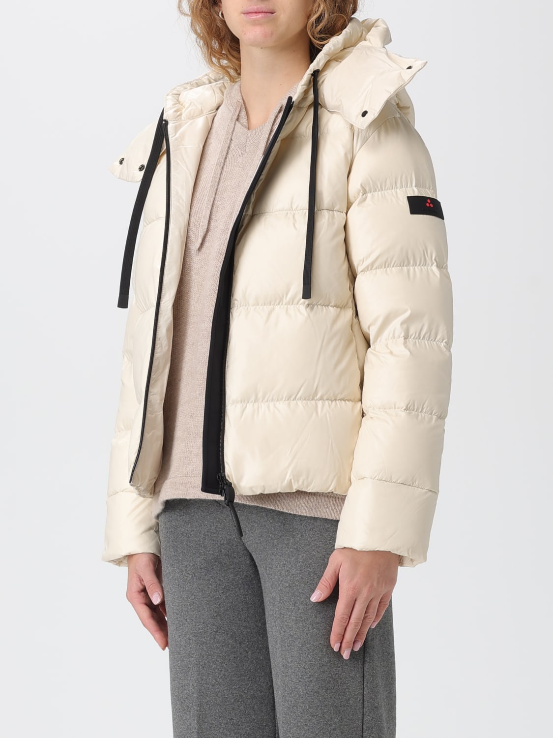 PEUTEREY JACKET: Coat woman Peuterey, Beige - Img 3