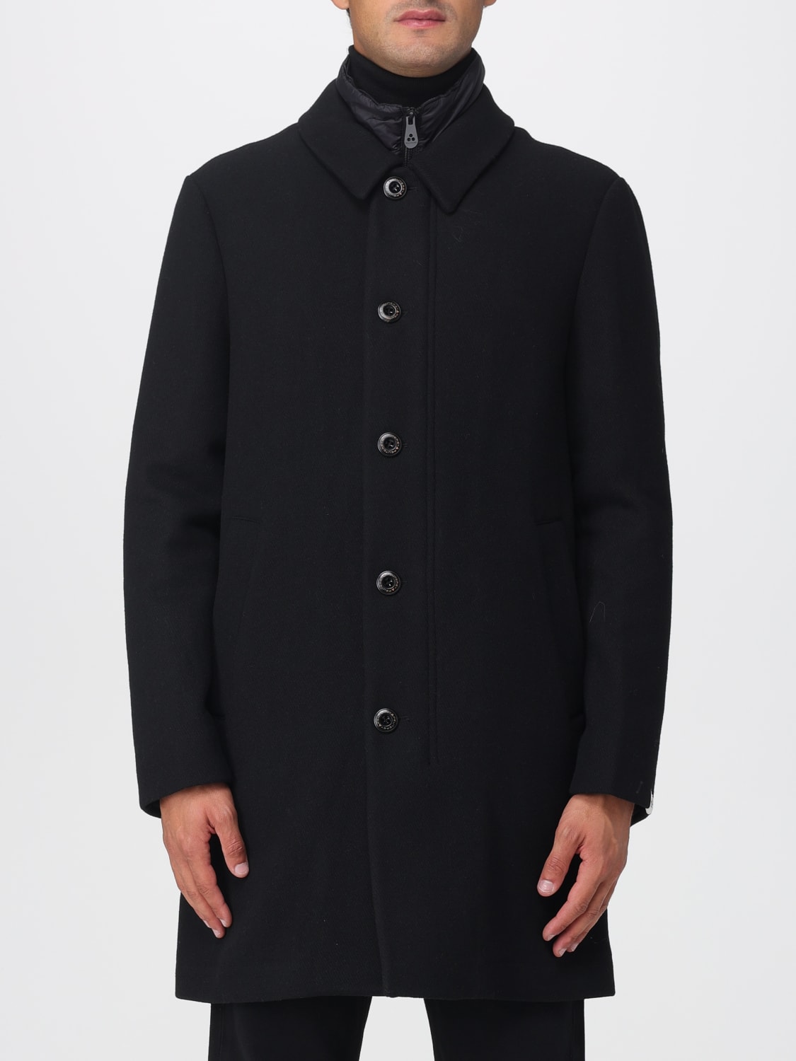 PEUTEREY COAT: Coat men Peuterey, Black - Img 1