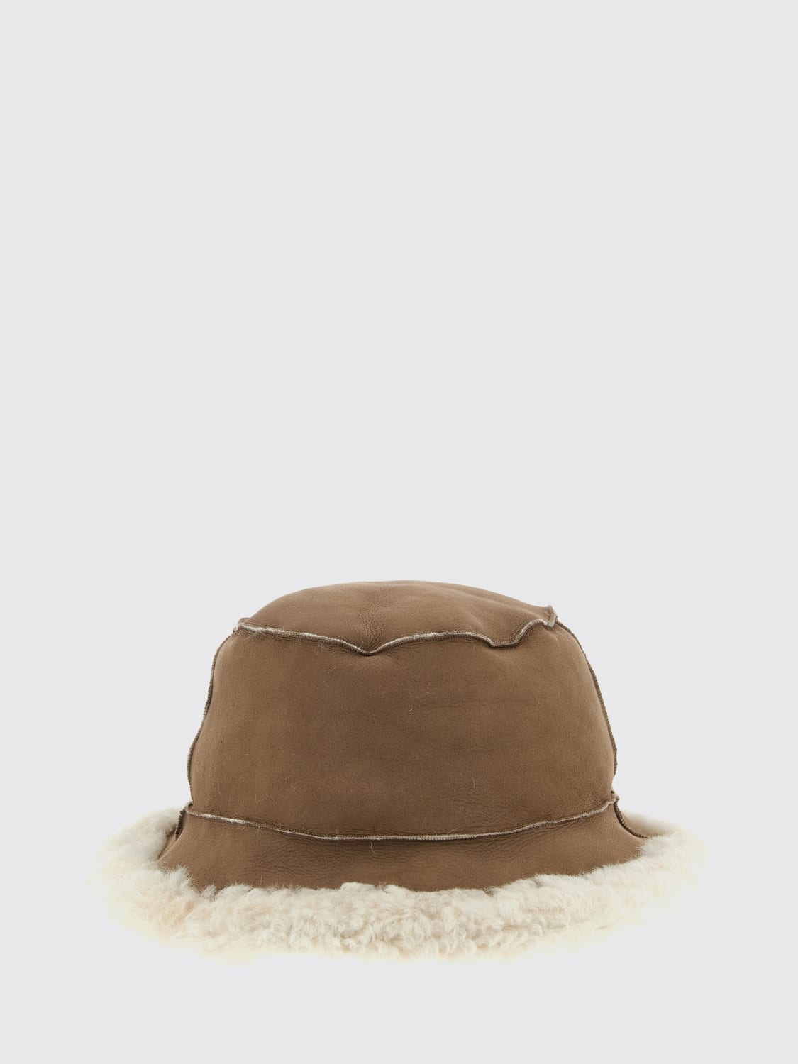 BRUNELLO CUCINELLI HAT: Hat woman Brunello Cucinelli, Beige - Img 1