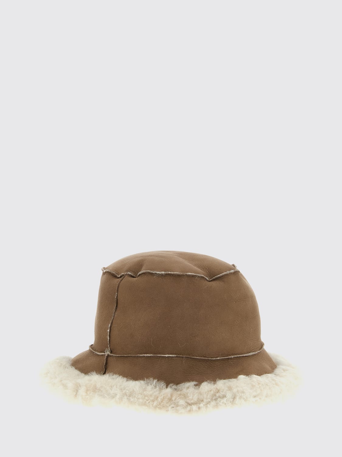 BRUNELLO CUCINELLI HAT: Hat woman Brunello Cucinelli, Beige - Img 2