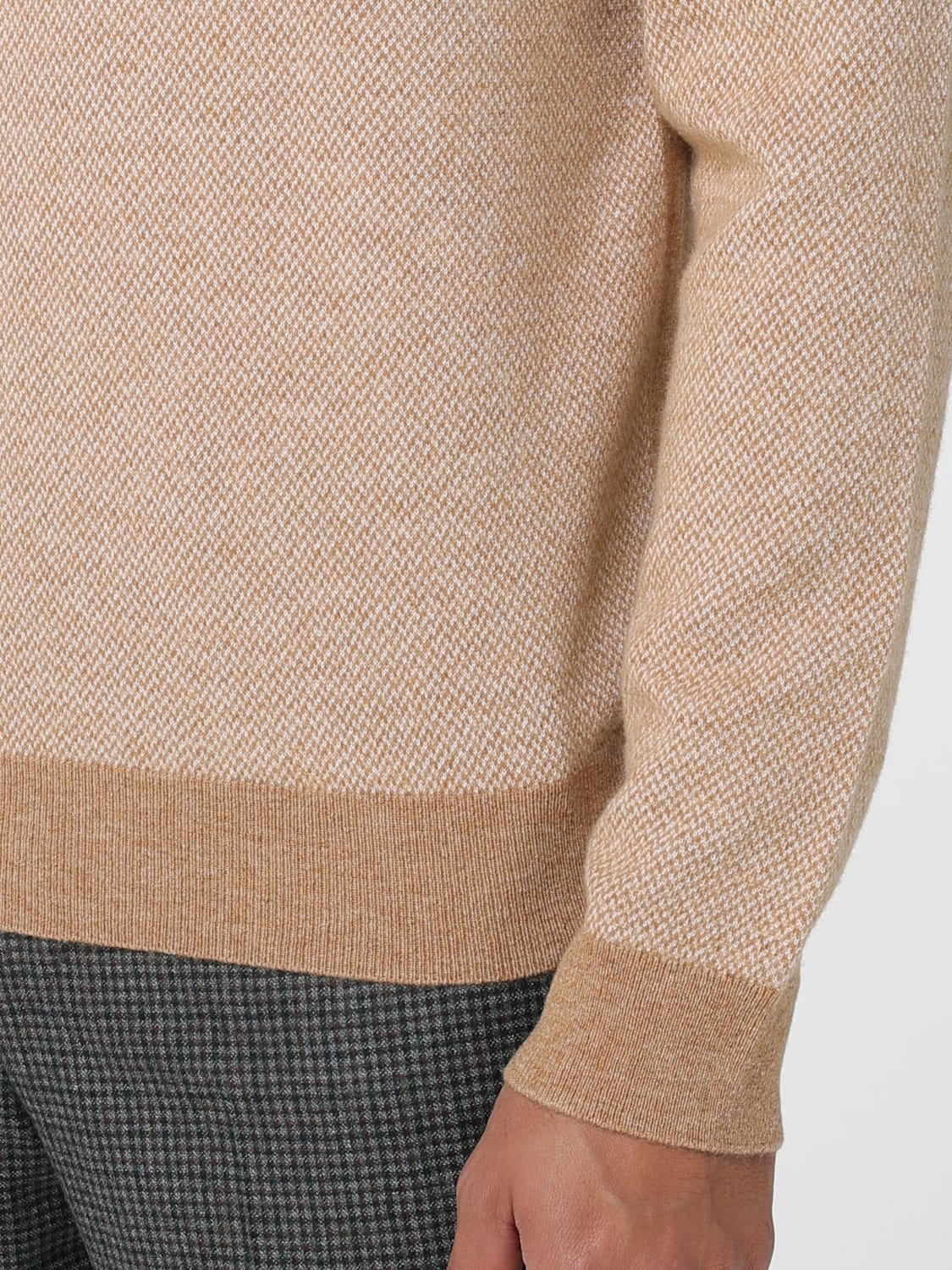 BOSS SWEATER: Sweater men Boss, Beige - Img 3
