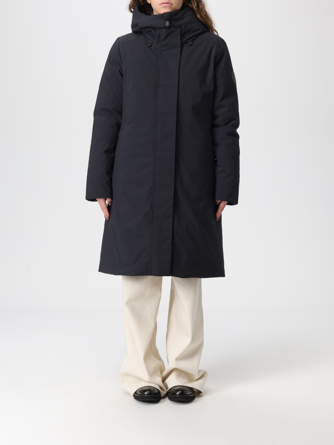 SAVE THE DUCK ABRIGO: Abrigo mujer Save The Duck, Negro - Img 1