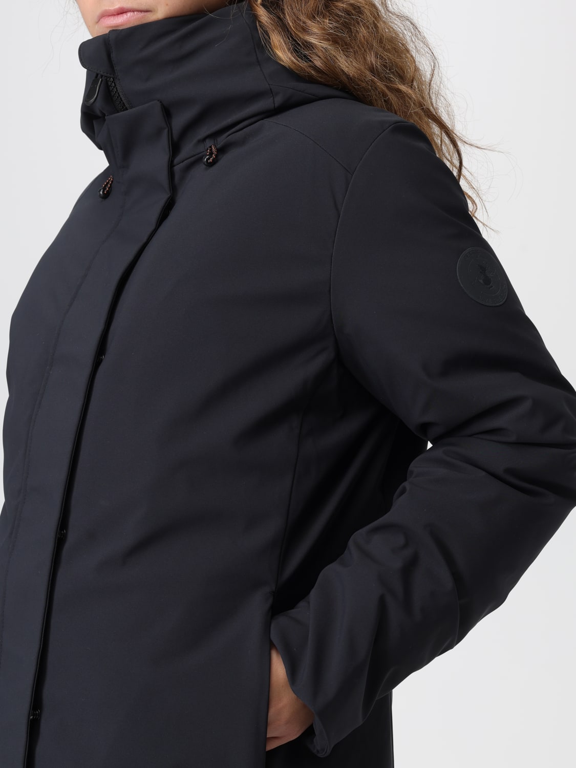 SAVE THE DUCK ABRIGO: Abrigo mujer Save The Duck, Negro - Img 4