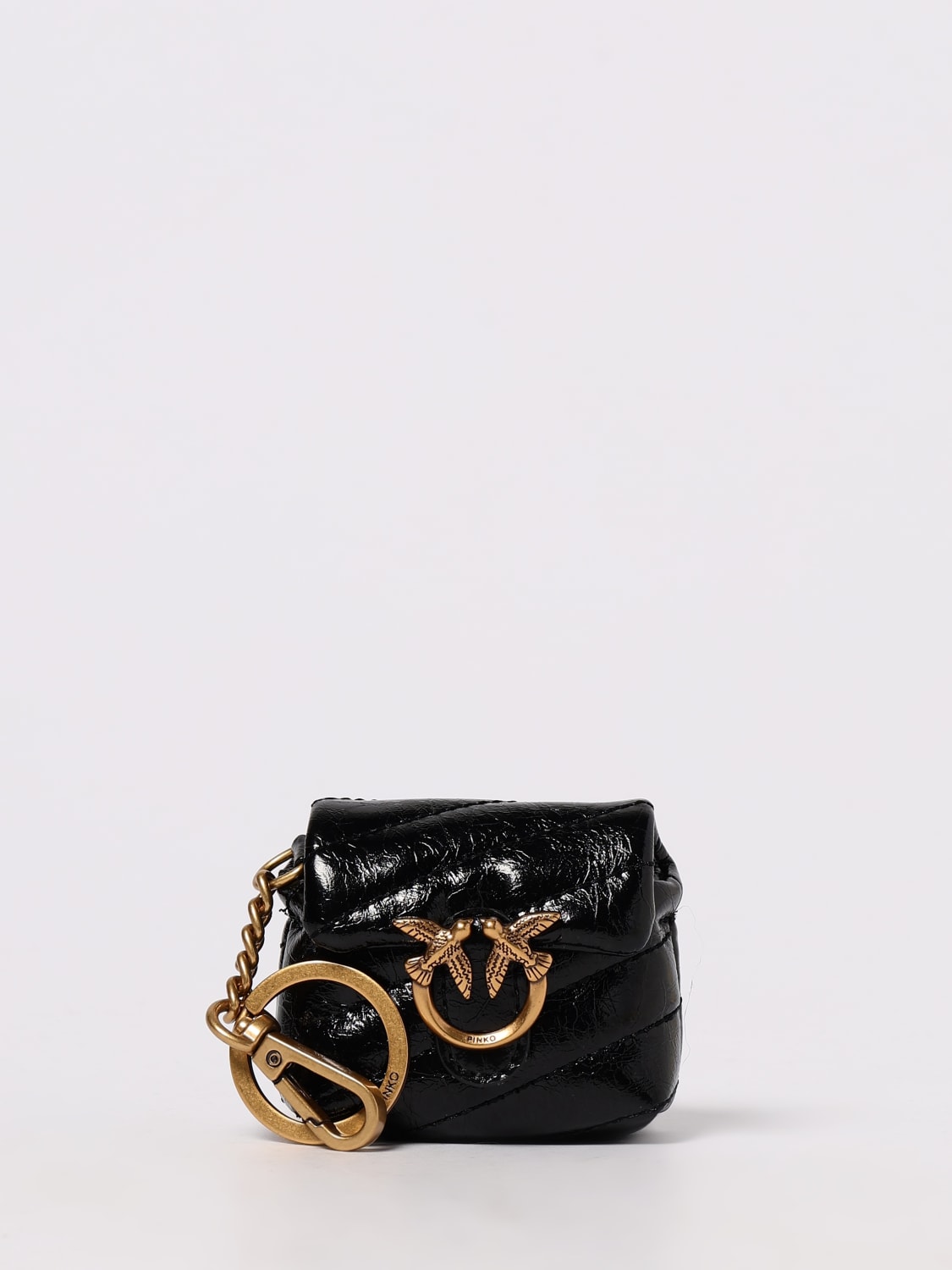 PINKO TECH ACCESSORIES: Key chain woman Pinko, Black - Img 1