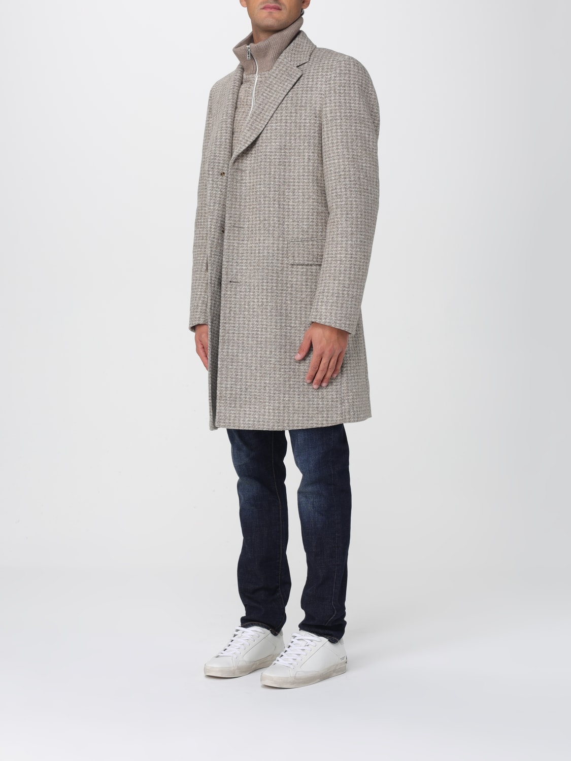 BOSS COAT: Coat men Boss, White - Img 3