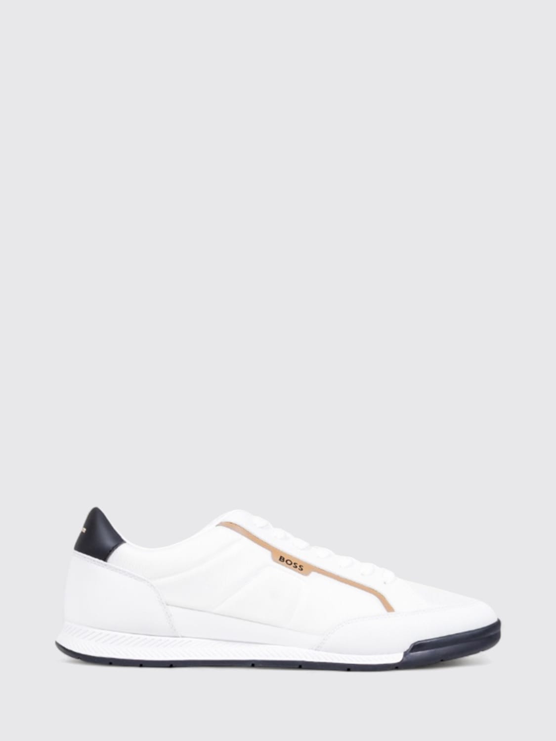 BOSS SNEAKERS: Sneakers men Boss, White - Img 1
