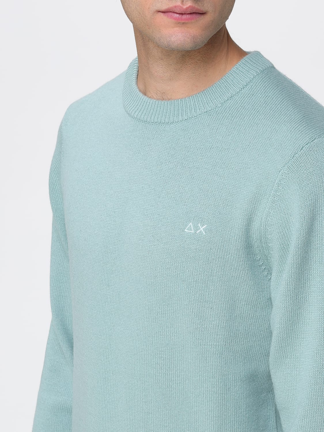 SUN68 PULLOVER: Pullover herren SUN68, Sage Grün - Img 3