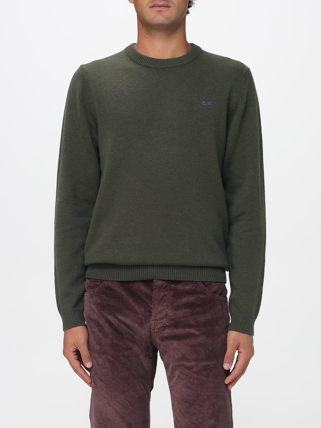 SUN68 PULLOVER: Pullover herren SUN68, Military - Img 1