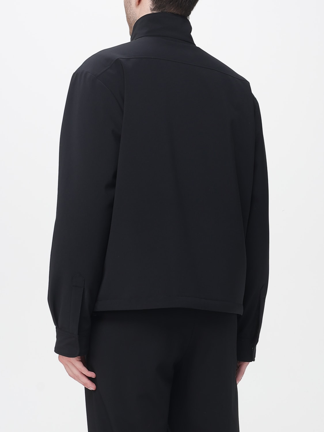 ASPESI MANTEL: Mantel herren Aspesi, Schwarz - Img 2