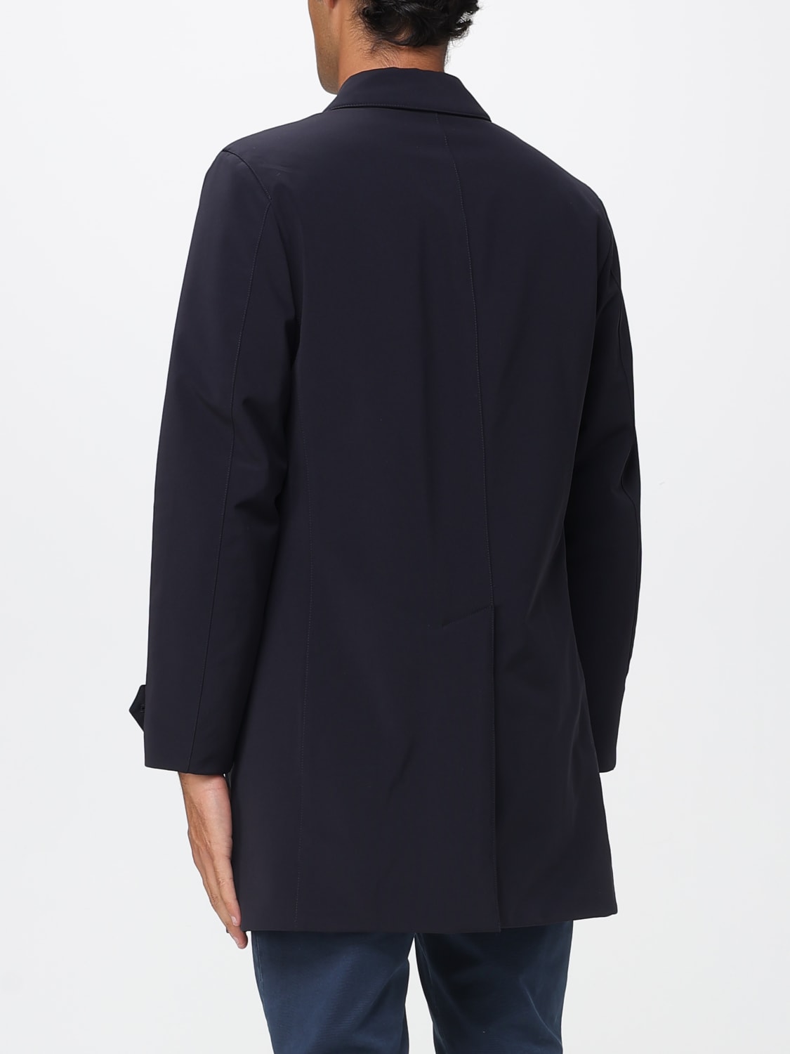 ASPESI COAT: Coat men Aspesi, Blue - Img 2