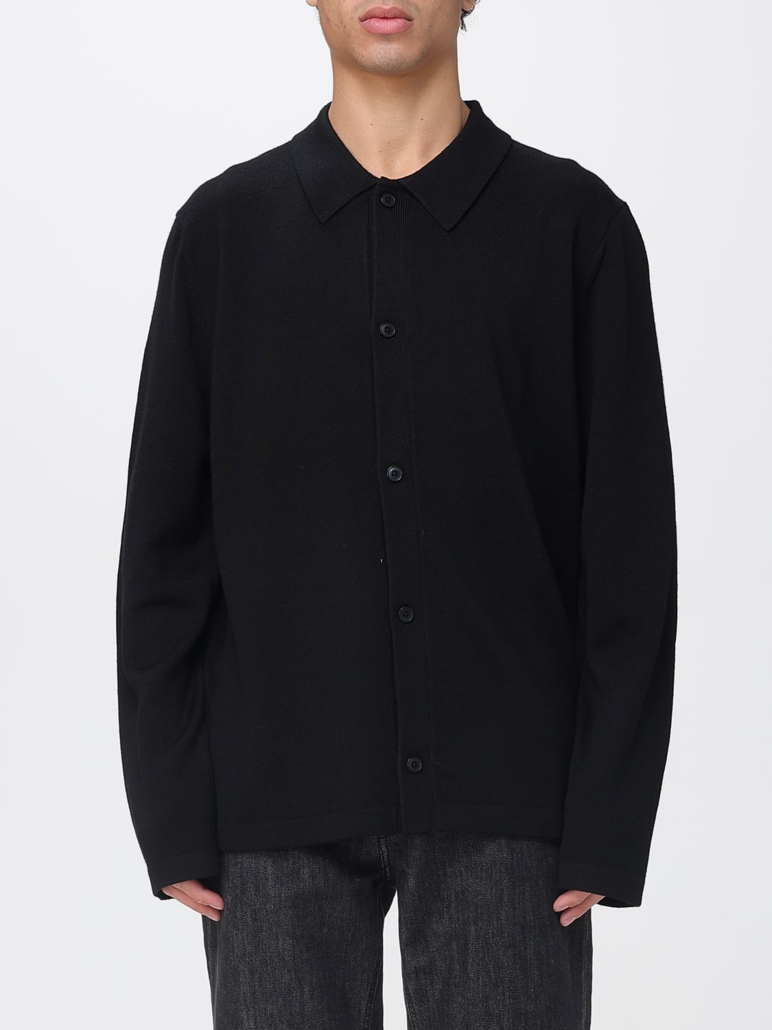 MICHAEL KORS GIACCA: Giacca camicia di lana Michael Kors, Nero - Img 1