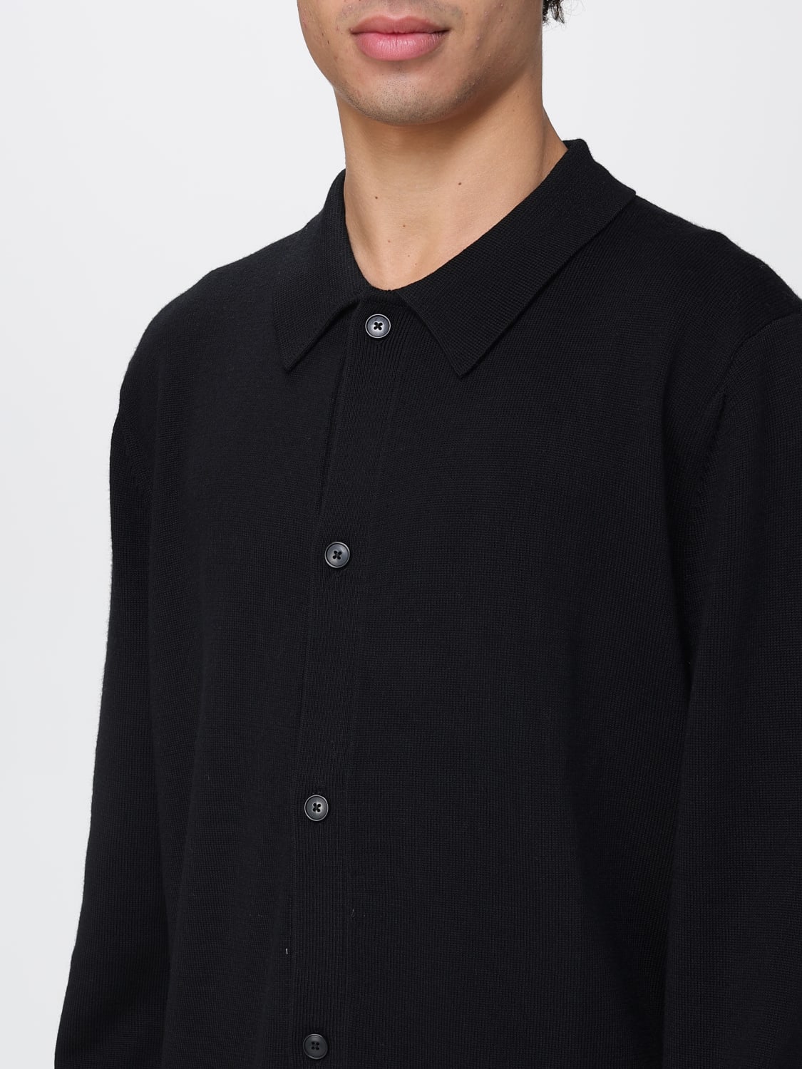 MICHAEL KORS GIACCA: Giacca camicia di lana Michael Kors, Nero - Img 3